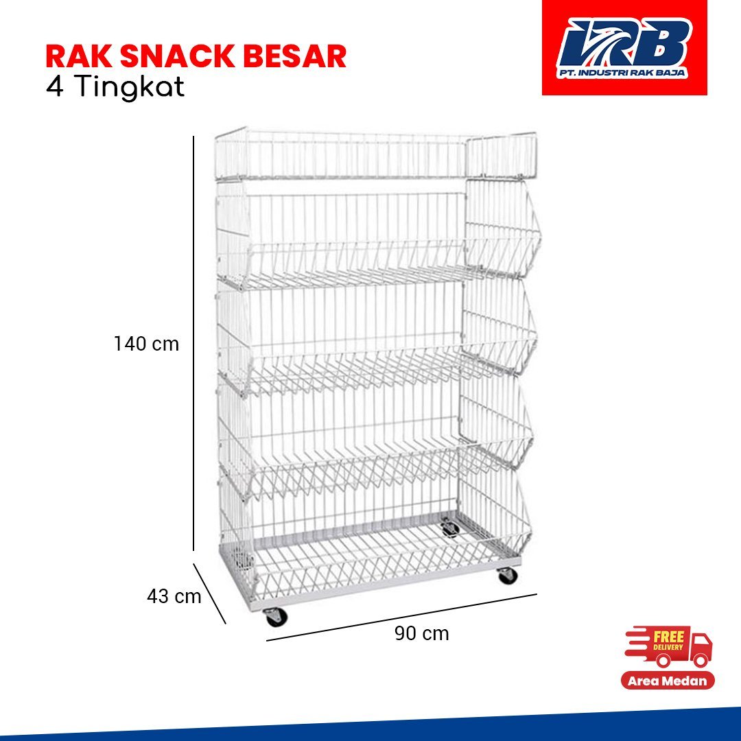 Jual Rak Snack di Jambi untuk Minimarket & Toko Modern