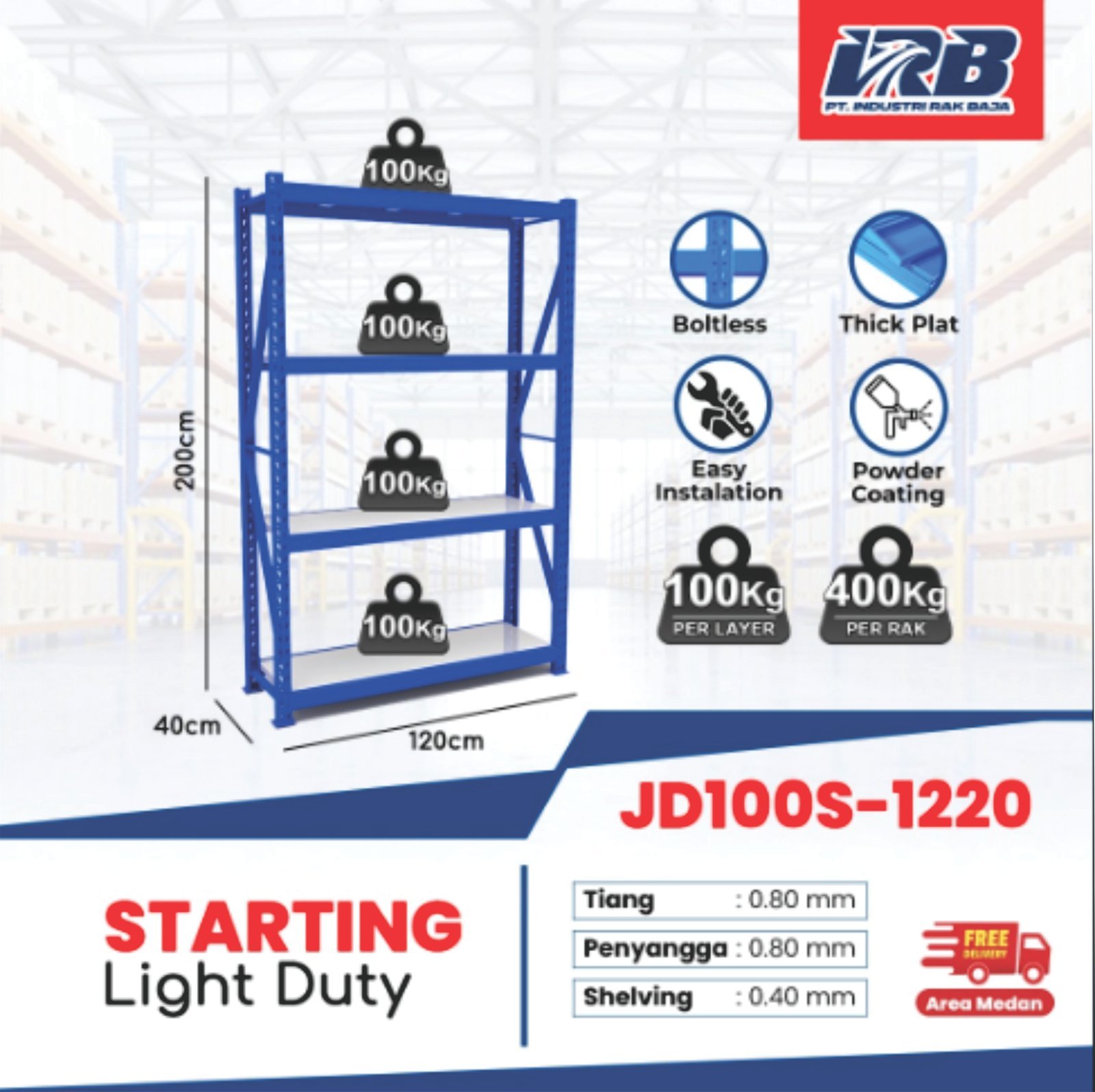 Rak Gudang JD-100