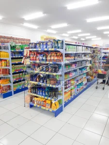 rak gondola produksi pabrik untuk toko dan minimarket