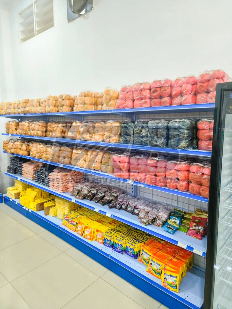 rak gondola produksi pabrik untuk toko dan minimarket