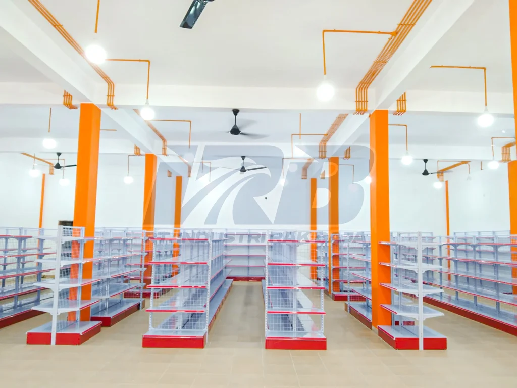 rak gondola produksi pabrik untuk toko dan minimarket