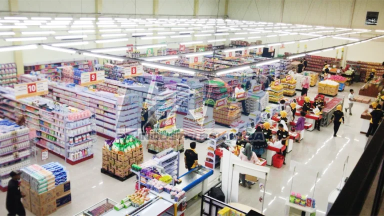 rak gondola produksi pabrik untuk toko dan minimarket