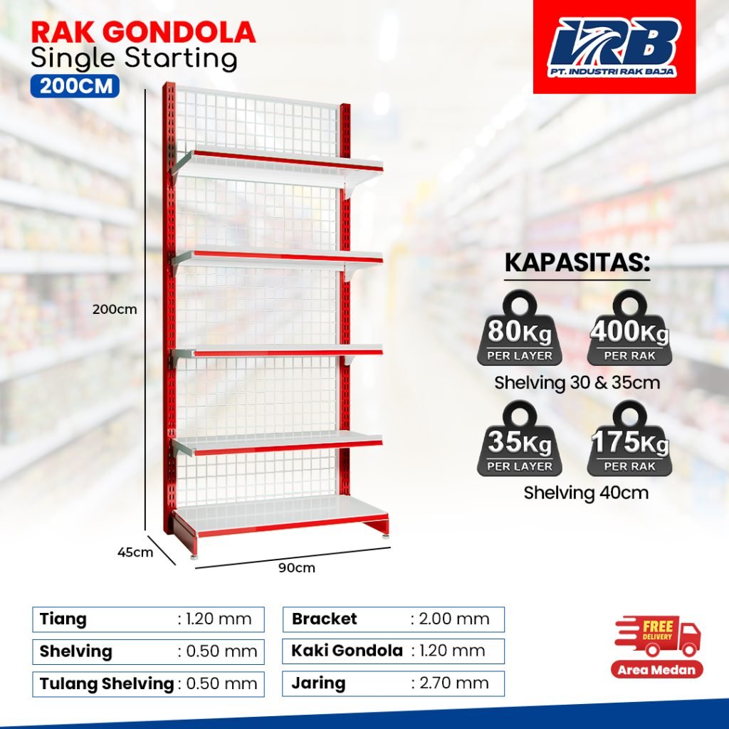 rak minimarket untuk toko