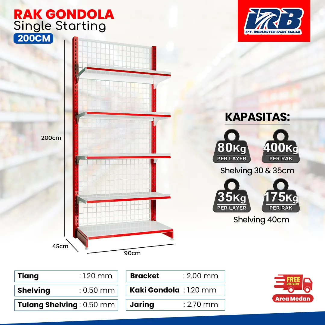 rak minimarket untuk toko