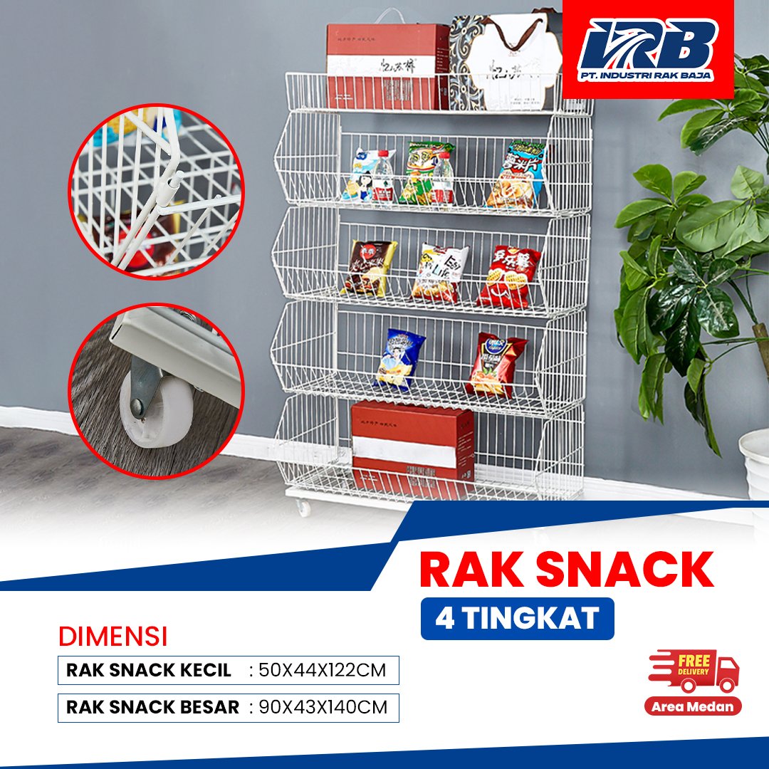 Rak Snack Besar / Rak Chiki Besar