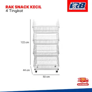 rak snack atau rak chiki ukuran kecil