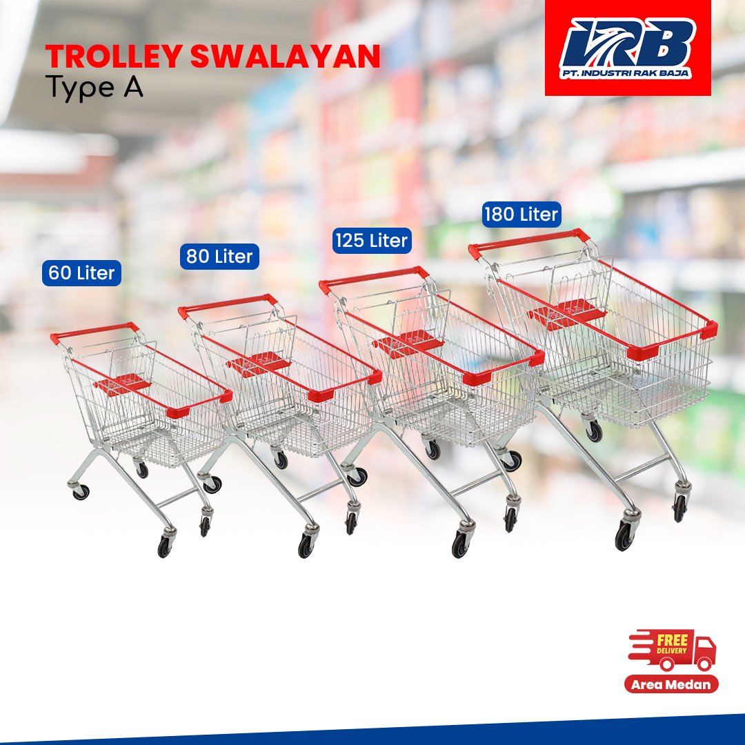 Troli Belanja Swalayan Tipe A - Image 2