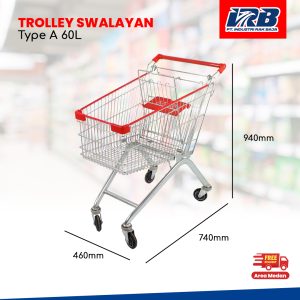 Trolley Swalayan Tipe A 60L