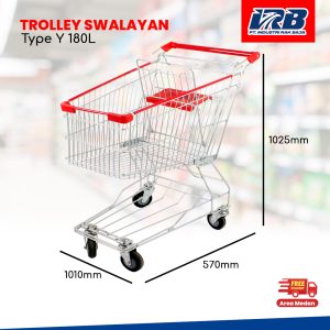 Trolley Swalayan Tipe Y 180L