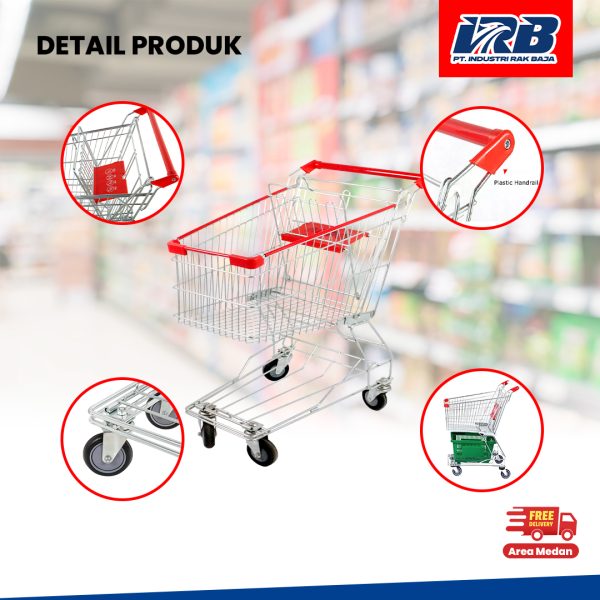 Trolley Swalayan Tipe Y 60L - Image 2