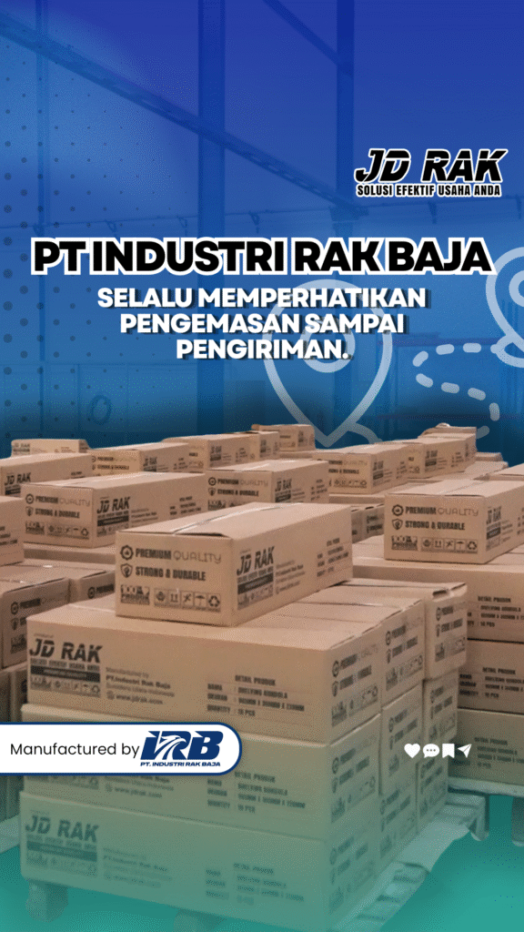 proses pengiriman di pt industri rak baja