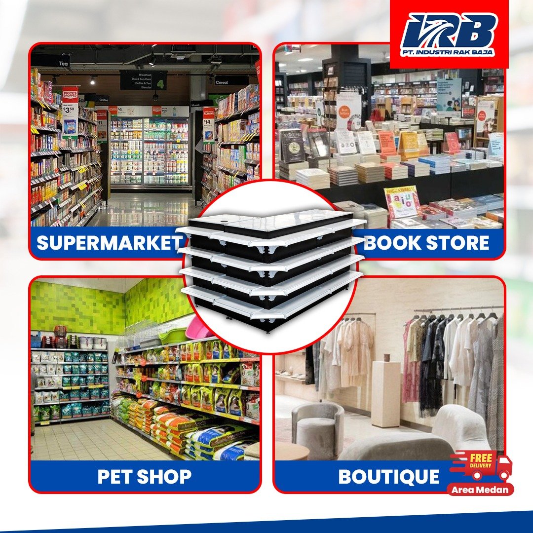 display meja kasir di toko