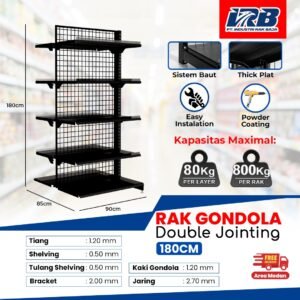 Rak Minimarket Double Jointing