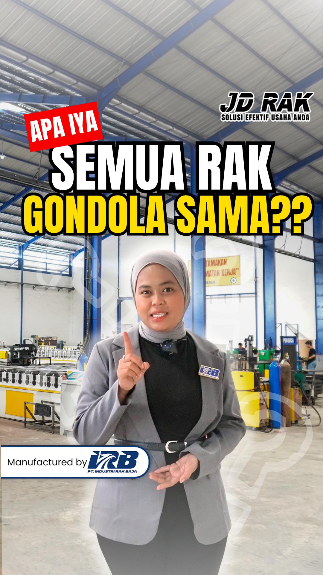 cover konten IG PT. INDUSTRI RAK BAJA