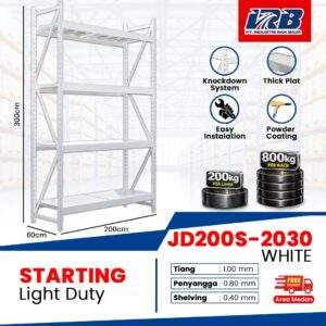 Rak Gudang JD-200 White
