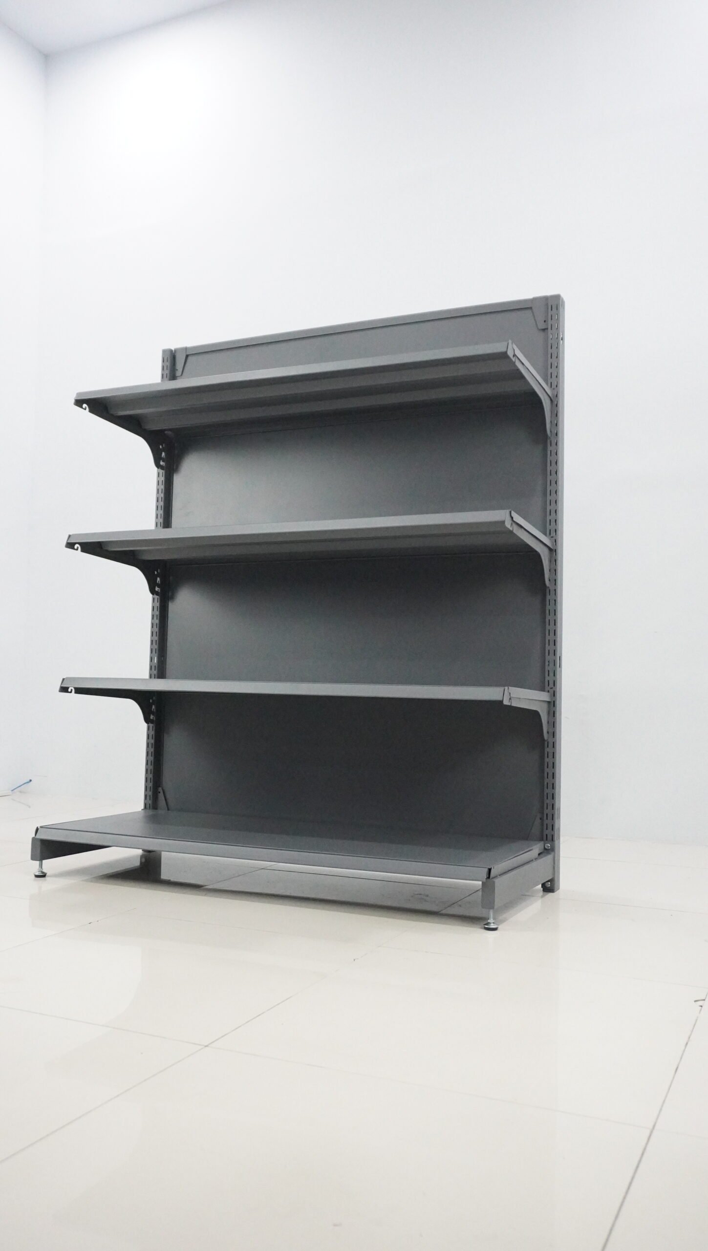 rak gondola plat grey pt industri rak