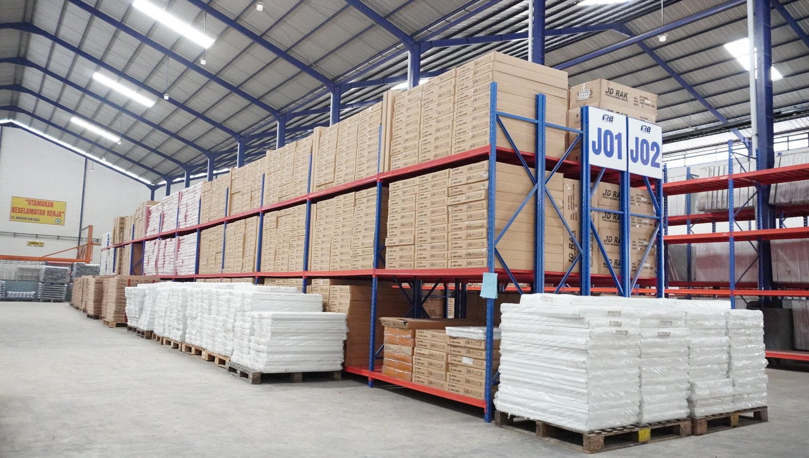kode area gudang pt industri rak baja